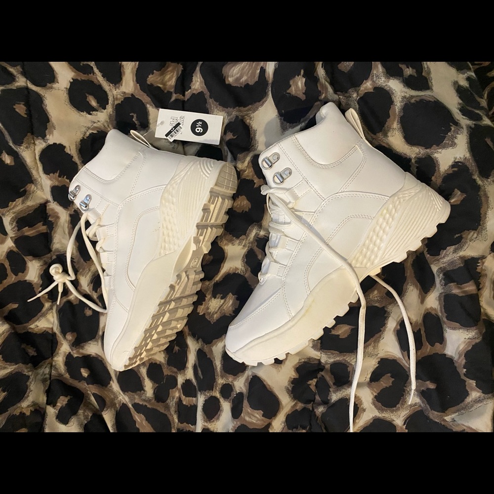 Corene White Chunky Sneakers from Target 9.5